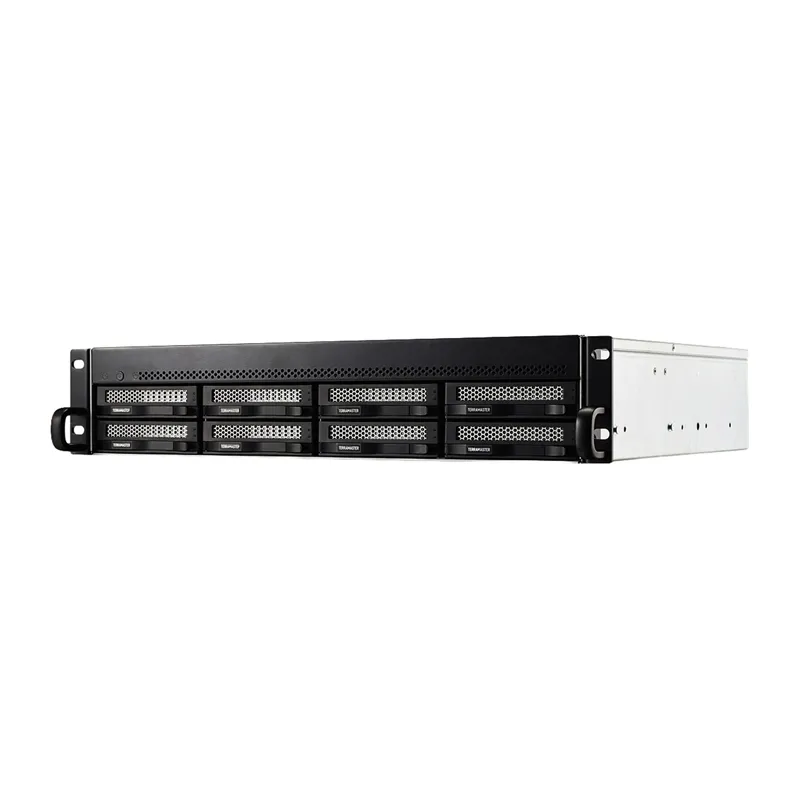 TERRAMASTER U8-500 Plus NAS File Server: Intel Core i7-1255U, 16GB RAM, 8 bays